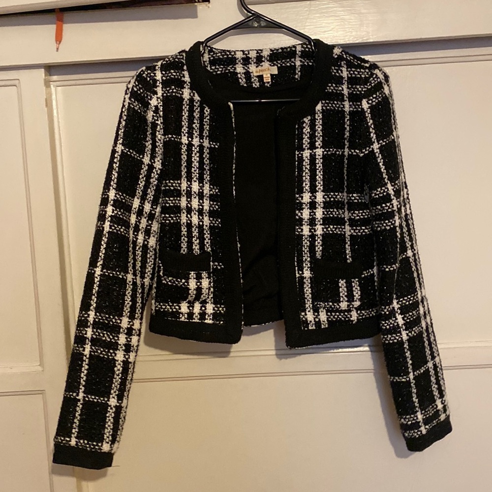 Black & white jacket